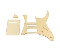 Alomejor Protector de Placa de Rastro de Pickguard de Guitarra para RG250 Style 7 V con Elegante Diseño Dorado Material ABS Configuración de Recogida HSH
