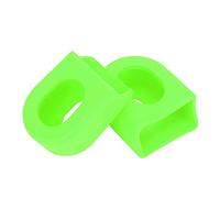 Alomejor Protectores de Brazo de manivela Crankset Shell Case Crank Arms Boots para Piezas de Bicicleta(Green)