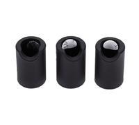 Alomejor Protectores de Esquina de Manija de Gabinete de Silicona, Parachoques Flexibles que Absorben los Golpes para Cajones, Armarios y Mesas, 12 Piezas de 1,1x0,71 Pulgadas