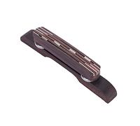 Alomejor Puente de Mandolina de Palo de Paliza con Altura Ajustable para Transmisión de Audio para la Grabadora de Mandol