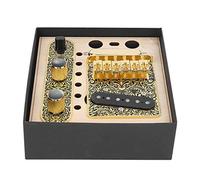 Alomejor Puente para Pastilla de Mástil de Guitarra TL con Imanes Alnico 5 y Cobre para Reemplazo de Guitarra