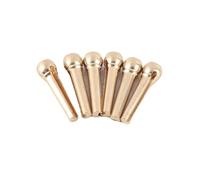 Alomejor Puentes Guitarra acústica,Cobre con Puntos Cristal Coloridos Clavijas Folk para DIY producción música actuaciones Escenario decoración hogar