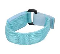 Alomejor Pulsera de Flash LED Ajustable para Nocturna, Banda de Torre Luz con Modo Luz 3 Velocidades, Ideal para Caminar y Andar en Bicicleta, Material Fibra PU (BLUE)