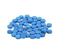 Alomejor Punta de Billar, 50pcs, Consejos de Taco, reemplazo fácil, Color 9mm, Ideal para Profesionales, casa o Ocio.