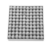 Alomejor Puntas de Billar,100 Unidades plástico Duradero,Puntas Repuesto Billar 13 mm,for Jugadores Profesionales Aficionados y Clubs de Snooker