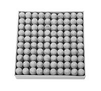 Alomejor Puntas de Taco de Billar de 100 Piezas Puntas de Taco de Billar de reemplazo de Billar de plástico Duradero para Tacos de Billar y Billar(11mm)