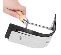 Alomejor Raspador de Sudor de Caballo, Herramienta de Aseo Ergonómica Duradera para Suministros Agrícolas de Ganado Grande