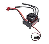 Alomejor RC ESC, Controlador Electrónico de Velocidad ESC sin Escobillas 75A para Barco de Coche RC con Enchufe BEC T Incorporado para Motores sin Escobillas 540 3650 3660 3674