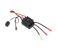 Alomejor RC ESC sin Escobillas, Controlador de Velocidad Electrónico Impermeable con Corte de bajo Voltaje y Protección contra Sobrecalentamiento, para Coche RC 1/10 1/12 /14/16 y (60A)