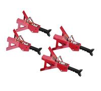 Alomejor RC Jack Stands Metal 6 Ton 3 Ton Simulación Ajustable para D90 Axial Wraith SCX10 1/10 RC Car con Diseño Liviano Compacto