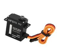 Alomejor RC Servo Servo Full Metal High Torsion Reemplazo para TRX4M 1/18 RC, Excelente Negro de Aleación de Aluminio Resistente Al Desgaste, Piezas de Actualización para DC 4.8-8.4V