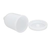 Alomejor Recipiente de Repuesto para Pistola Pulverizadora de 300ml para una Aplicación Eficiente de Pintura, Hecho de Plástico de y Acero Inoxidable