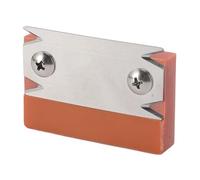 Alomejor Recortadora de Bordes de Acero con Alto Contenido de Carbono Cepilladora Manual de Hoja Engrosada para Proyectos de Bricolaje, Tamaño Compacto Ideal para Carpinteros e Ingenieros 2.56x1.77in