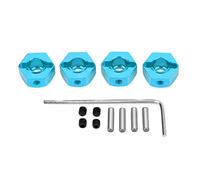 Alomejor REDIMIENTO DE Aluminio Red Aluminio Adapter DE Entrenamiento para el Auto 1/10 RC Auto, Parts RC Senton Ronda, Granit, Big Rock, Taifun (Blue)
