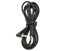 Alomejor Reemplazo de Cable de para Auriculares Actualización de Cable Premium de 3,5 Mm a 2,5 Mm para Auriculares Inalámbricos HD400S HD4.30 130 Cm Negro