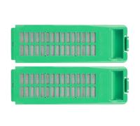 Alomejor Reemplazo de Filtro de Lavadora, Bolsa de Filtro de Pelusa Duradera para una Limpieza Eficiente, Apta para Lavadora, 19,6x6,4x2 Cm, 2 Unidades
