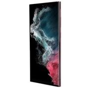 Alomejor Reemplazo de Pantalla LCD Táctil de para S22 Ultra Conjunto de Pantalla de 6,7 Pulgadas 1 Unidad (Rojo)