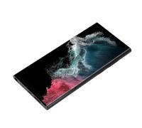 Alomejor Reemplazo de Pantalla LCD Táctil de para S22 Ultra Conjunto de Pantalla de 6,7 Pulgadas 1 Unidad (Negro Mate)