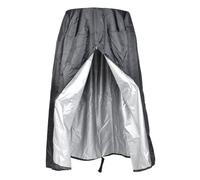 Alomejor Reemplazo de Toldo para Columpio, Cubierta para Columpio de Exterior con Tela Chapada en Plata para Muebles de Silla Colgante para Todas Las Estaciones