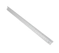 Alomejor Regla de Aluminio a Escala de Ingeniero para Dibujos Técnicos Precisos en Arquitectura e Ingeniería 30 Cm 1:20 1:25 :50 (SILVER)