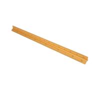 Alomejor Regla de Aluminio a Escala de Ingeniero para Dibujos Técnicos Precisos en Arquitectura e Ingeniería 30 Cm 1:20 1:25 :50 (GOLD)