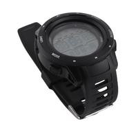 Alomejor Reloj Deportivo Digital Multifuncional Impermeable Temporización Luminosa Reloj Deportivo para Hombre(Negro)