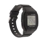 Alomejor Reloj Digital, Cronógrafo con Alarma Luminosa Multifunción con Visualización de Fecha y Día, de 12 y 24 Horas, para Hombres Estudiantes (Black)