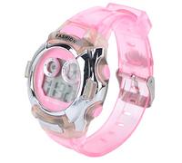 Alomejor Reloj Digital Deportivo Multifuncional para Niños Diseño a Prueba de Golpes Impermeable para Niños (9034 Rosa)