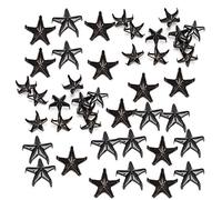 Alomejor Remaches de Estrella Remaches de Estrella de 5 Puntas de Moda Bolsas de Bricolaje Sombreros Accesorios de Decoración para Ropa Zapatos 200 Piezas 10 Mm (Aleación de zinc 3)