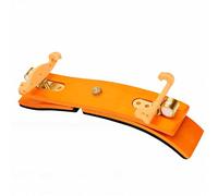 Alomejor Reposabrazos para Violín Base de Madera Ajustable Almohadilla para Hombros 4 4 Tamaño Completo con Cojín de Silicona Diseño Ergonómico Plegable para Estudiantes de Práctica y Violinistas