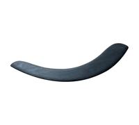 Alomejor Reposacabezas ergonómico de madera con respaldo autoadhesivo para guitarra acústica de 4 cuerdas, soporte para antebrazo y protección contra el sudor (madera de ébano)