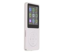 Alomejor Reproductor de Música Digital Soporte Ultrafino MP3 MP4 para Gimnasio Al Aire Libre y Estudio Diseño Compacto (White)