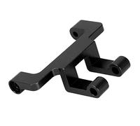 Alomejor Resistencia a Plumas de la Barra de Ruedas de Aluminio RC, Liviano (Black)
