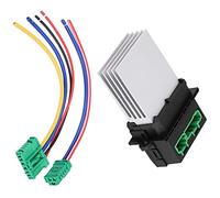 Alomejor Resistencia del Motor del Ventilador Ventilador Resistencia Motor Calentador del con Arnés de Enchufe de Cableado para C5 C3 C2 207 406 607 1007 Scenic I II