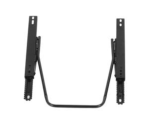 Alomejor Riel Deslizante del Asiento Deslizadores de Asiento Universales de Acero Laminado en Frío Kit de Montaje de Riel de Montaje de Ajustable Manual de Bloqueo Doble de 340 Mm para Modificación