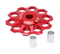 Alomejor Rodamientos, Rueda Guía Trasera de Cerámica para Bicicleta de Montaña 10T Rodamiento CNC de Aleación de Aluminio 1 Juego