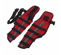 Alomejor Rodillera Reflectante de para Mascotas, Rodilleras Profesionales para Tratamiento de Artritis, Protector de Piernas de de Neopreno con Tiras Reflectantes, Adecuado para Perros Mayores (L)