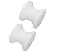Alomejor Rodillo de Nailon para Remolque de Barco, 2 Unidades, 1,97 X 1,69 Pulgadas, Color Blanco, para Lanzamiento y Carga de Remolques de Barcos, Yates, Botes Salvavidas, Lanchas a Motor,