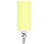 Alomejor Rodillo de Poste de Guía de Puerta Corredera Universal con Rosca M12 para Puertas Correderas Duraderas de 14 Cm