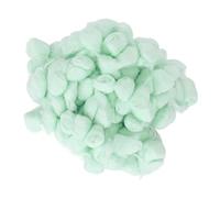 Alomejor Ropa de Cama Cálida para Hámster, Bola de Algodón para Chinchilla de Hámster Sirio, Relleno de Bola de Algodón Suave para Animales Pequeños para Dormir y Jugar, Material:, 1 Bolsa (Green)