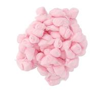 Alomejor Ropa de Cama Cálida para Hámster, Bola de Algodón para Chinchilla de Hámster Sirio, Relleno de Bola de Algodón Suave para Animales Pequeños para Dormir y Jugar, Material:, 1 Bolsa (Pink)