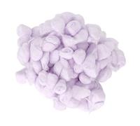 Alomejor Ropa de Cama Cálida para Hámster, Bola de Algodón para Chinchilla de Hámster Sirio, Relleno de Bola de Algodón Suave para Animales Pequeños para Dormir y Jugar, Material:, 1 Bolsa (Purple)