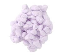 Alomejor Ropa de Cama Cálida para Hámster, Bola de Algodón para Chinchilla de Hámster Sirio, Relleno de Bola de Algodón Suave para Animales Pequeños para Dormir y Jugar, Material:, 1 Bolsa (Purple)