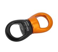 Alomejor Rueda de Escalada Hamaca Colgante Giratoria Polea de Escalada Conector Fijo de rotación Herramienta Universal de Escalada en Roca