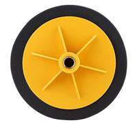 Alomejor Rueda de Esponja para Almohadilla de Pulido de Esponja de 6 Pulgadas Pulido para Detallarse Automáticamente con Agujero de Tornillo M14 Vino Amarillo Negro Reutilizable Red Red (BLACK)