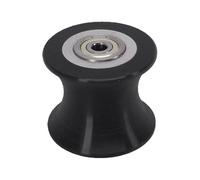 Alomejor Rueda de Polea con Rodamiento, Rodillo para Equipo de Gimnasio de 61 Mm para Máquina de Ejercicios, con Construcción de Plástico de Acero Inoxidable para Uso Doméstico con