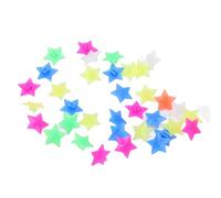 Alomejor Rueda Ligera Simplemente Instalados Clips de Perlas y Habla para las Decoraciones Habladas (Cinco puntas en forma de estrella)