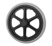 Alomejor Rueda para Silla de Ruedas de 14 Pulgadas Antideslizante con Diseño de Poco Ruido para Sillas de, Andadores, para Uso Diario