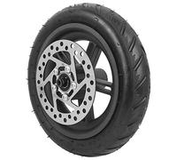 Alomejor Rueda Scooter, amortigua Golpes, neumático Trasero Scooter electrico con Freno Disco 120 for ciudadanos turistas y Deportistas en Viajes urbanos Parques y Zonas montañosas