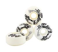 Alomejor Ruedas de monopatín, duraderas y livianas, Longboard, 4 Piezas, 52mm x 30mm PU para Skaters, Freestyle y Cruisers